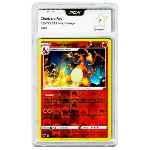 Pokémon PCA 7 Charizard Rev. 025/185 S&S Vivid Voltage 2020 Excellent