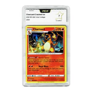 Pokémon PCA 7 Charizard Cracked Ice 025/185 S&S 2020 Vivid Voltage Excellent