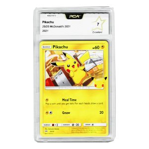 Pokémon PCA 7 Pikachu 25/25 Mcdonald's 2021 Excellent