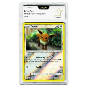 Pokémon PCA 7 Eevee Rev. 167/236 S&M Cosmic Eclipse 2019 Excellent