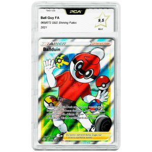 Pokémon PCA 9.5 Ball Guy FA 065/072 S&S Shining Fates 2021 Mint
