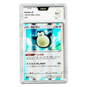 Pokémon PCA 9.5 Snorlax JP 126/184 VMAX Climax 2021 Mint