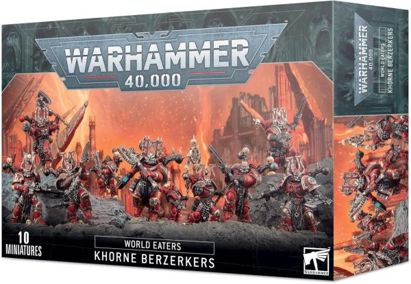 Warhammer 40k - Space Marine du Chaos World Eaters Berserkers de Khorne